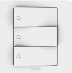  Bộ công tắc ba 2 chiều 16AX chuẩn vuông màu trắng Simon S5 S5132