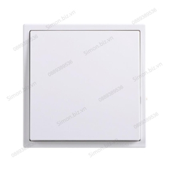 Module công tắc nhấn nhả thông minh, nút nhấn đơn màu trắng Simon i7 701011F