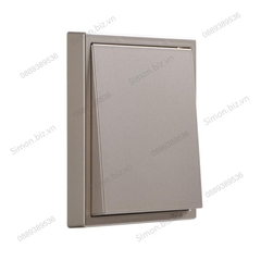 Module công tắc nhấn nhả, nút nhấn đơn màu Sâm Panh Simon i7 701011F-46