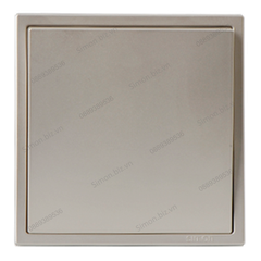 Module công tắc đơn, 2 chiều lắp đế chuẩn vuông màu Sâm Panh Simon i7 701012-46