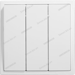 Module công tắc ba 1 chiều màu trắng Simon i7 701031