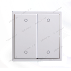 Module Nút nhấn bốn 12V có đèn LED cho hện thống nhà thông minh RCU Simon i7 70E147