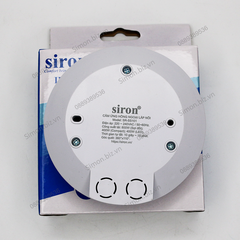 Công tắc cảm ứng hồng ngoại mỏng lắp nổi trần, cảm ứng chuyển động Siron SR - SS101