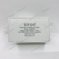 Công tắc cảm ứng rada vi sóng cảm ứng chuyển động Siron Sr-MS031