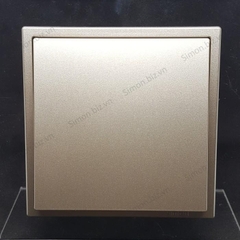 Module công tắc đơn 1 chiều lắp đế chuẩn vuông màu Sâm Panh Simon i7 701011-46