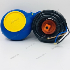 Công tắc phao điện chống tràn và chống cạn kín nước Cáp dây 15m Siron SR-FSW-T-15M