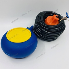 Công tắc phao điện chống tràn và chống cạn kín nước Cáp dây 15m Siron SR-FSW-T-15M