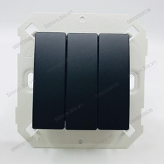 Module Công tắc Ba 1 chiều màu Đen Simon V8 80371-26