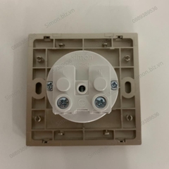 Module ổ cắm đơn schuko 16A có chân tiếp địa màu sâm panh Simon i7 701687-46