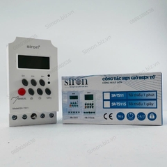 Công tắc hẹn giờ, thiết bị hen giờ kỹ thuật số chuẩn phút Siron SR-TS11