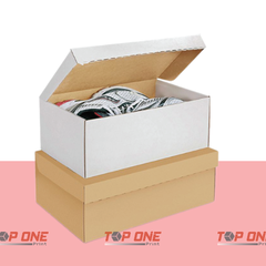 In hộp carton sóng đựng giày
