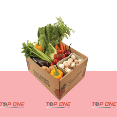In ấn thùng carton đựng rau củ