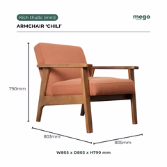Ghế Armchair CHILI