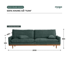 Sofa YUMI