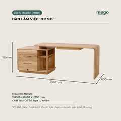 Bàn Làm Việc OMMO