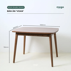 Bàn Ăn VOAN