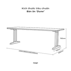 Bàn Ăn Dune
