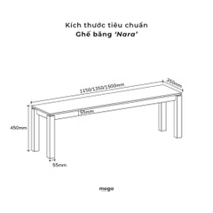 Ghế Băng Nara