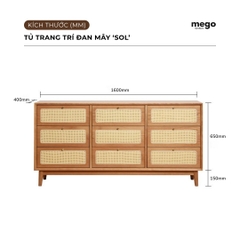 Tủ Trang Trí WABI