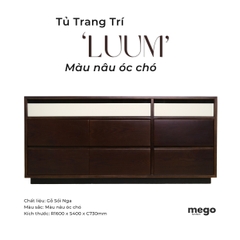 Tủ Trang Trí LUUM