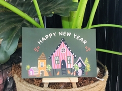 LỊCH ĐỂ BÀN 2024 CHÂN GỖ HANDMADE A6 TRANG TRÍ BÀN HỌC, BÀN LÀM VIỆC T.CRAFT HOUSE  (TẶNG KẸP GỖ VÀ BAO THƯ THƠM)