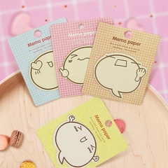 COMBO 4 SET GIẤY NHỚ MEMO PAPER SIÊU ĐÁNG YÊU T.CRAFT HOUSE