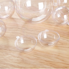 QUẢ CẦU NHỰA BIG SIZE TRONG SUỐT DÙNG ĐỂ LÀM QUÀ TẶNG/ TRANG TRÍ SIÊU LUNG LINH T.CRAFT HOUSE