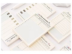 GIẤY NHỚ CÓ KẺ BẢNG KẾ HOẠCH THEO TUẦN/ THÁNG TIỆN LỢI T-CRAFT ^^