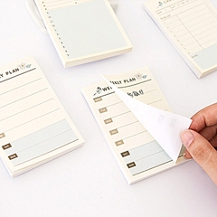 GIẤY NHỚ CÓ KẺ BẢNG KẾ HOẠCH THEO TUẦN/ THÁNG TIỆN LỢI T-CRAFT ^^