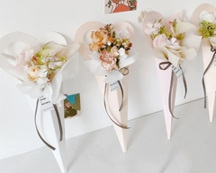 SET 5 TÚI ĐỰNG HOA ỐC QUẾ TRÁI TIM STYLE HÀN QUỐC – QUÀ TẶNG THIẾT KẾ ĐỘC ĐÁO T.CRAFT HOUSE
