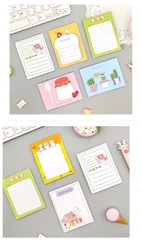 GIẤY NHỚ ĐỦ HÌNH DẠNG DỄ THƯƠNG GỌN NHẸ, TIỆN LỢI, DỄ MANG THEO T-CRAFT ^^