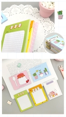 GIẤY NHỚ ĐỦ HÌNH DẠNG DỄ THƯƠNG GỌN NHẸ, TIỆN LỢI, DỄ MANG THEO T-CRAFT ^^