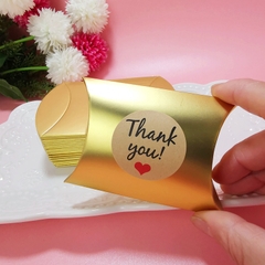 HỘP ĐỰNG QUÀ TẶNG MINI THANK YOU GIẤY KRAFT PHONG CÁCH VINTAGE T.CRAFT HOUSE