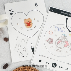 COMBO GIẤY NOTE NHIỀU GIAO DIỆN ĐỘC ĐÁO TRANG TRÍ TẬP VỞ, LƯU BÚT T-CRAFT ^^
