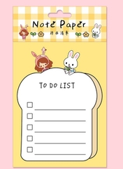 GIẤY NHỚ ĐỦ HÌNH DẠNG DỄ THƯƠNG GỌN NHẸ, TIỆN LỢI, DỄ MANG THEO T-CRAFT ^^