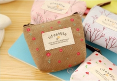 TÚI VẢI CANVAS NHIỀU HỌA TIẾT HOA LÁ VINTAGE DỄ THƯƠNG VÀ ĐÁNG YÊU T.CRAFT HOUSE