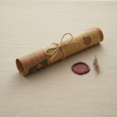 SET 5 GIẤY KRAFT VIẾT THƯ A5 PHONG CÁCH VINTAGE T.CRAFT HOUSE - MẪU 2