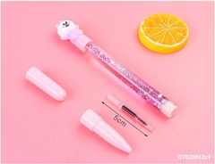 BÚT BI NƯỚC MÀU ĐEN KIM TUYẾN HỌA TIẾT HOẠT HÌNH XINH XẮN NGÒI 0.38MM T-CRAFT ^^