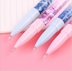BÚT BI NƯỚC MÀU ĐEN KIM TUYẾN HỌA TIẾT HOẠT HÌNH XINH XẮN NGÒI 0.38MM T-CRAFT ^^