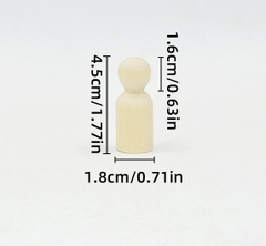 MÔ HÌNH GỖ MINI FINGER TỰ NHIÊN DECOR TRANG TRÍ PHONG CÁCH MINIMALIST T.CRAFT HOUSE