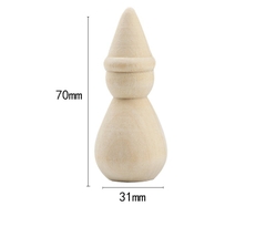 MÔ HÌNH GỖ MINI TỰ NHIÊN DECOR TRANG TRÍ NOEL PHONG CÁCH MINIMALIST T.CRAFT HOUSE