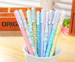 COMBO 10 BÚT BI GEL NHIỀU MÀU HOẠ TIẾT VINTAGE T.CRAFT HOUSE