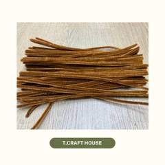 COMBO 20 CÂY KẼM NHUNG LOẠI 1, NHUNG DÀY MỊN LÀM HOA VÀ PHỤ KIỆN T.CRAFT HOUSE