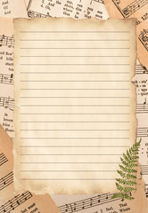 SET 5 GIẤY KRAFT VIẾT THƯ A5 PHONG CÁCH VINTAGE T.CRAFT HOUSE - MẪU 2