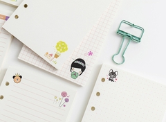 GIẤY REFILL SỔ BÌA CÒNG A6 DỄ XƯƠNG T.CRAFT HOUSE (KHÔNG BAO GỒM CÒNG)