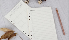 GIẤY REFILL SỔ BÌA CÒNG A5 DỄ XƯƠNG T.CRAFT HOUSE (KHÔNG BAO GỒM CÒNG)