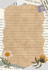 SET 5 GIẤY KRAFT VIẾT THƯ A5 PHONG CÁCH VINTAGE T.CRAFT HOUSE - MẪU 2