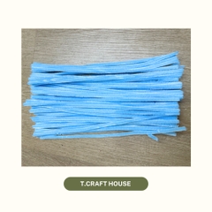 COMBO 20 CÂY KẼM NHUNG LOẠI 1, NHUNG DÀY MỊN LÀM HOA VÀ PHỤ KIỆN T.CRAFT HOUSE