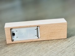 ĐẾ ĐÈN LED 3D BẰNG GỖ GẮN PIN TRANG TRÍ DIY SIÊU TIỆN LỢI T.CRAFT HOUSE-NVLG
