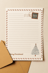 SET 5 GIẤY KRAFT VIẾT THƯ A5 CHỦ ĐỀ GIÁNG SINH T.CRAFT HOUSE